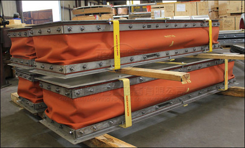 非金屬纖維織物補償器結構